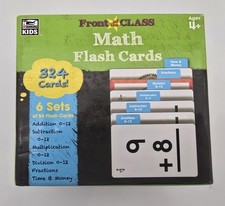 Carson-Dellosa 6 Set Math Flash Cards Set Front Of The Class Age 4 Thinking...