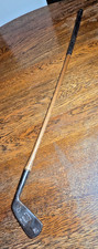 Antique Vintage Burke Juvenile Hickory Wood Shaft Golf Club Putter RH