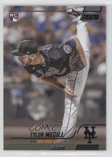 2022 Topps Stadium Club Black Foil Tylor Megill #290 0l1