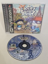 Rugrats in Paris: The Movie Sony PlayStation 1 Black Label CIB Complete - Tested