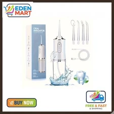 EBAU US Smart Electric Water Flosser, 360° Nozzle, USB Rechargeable FREE SHIPING