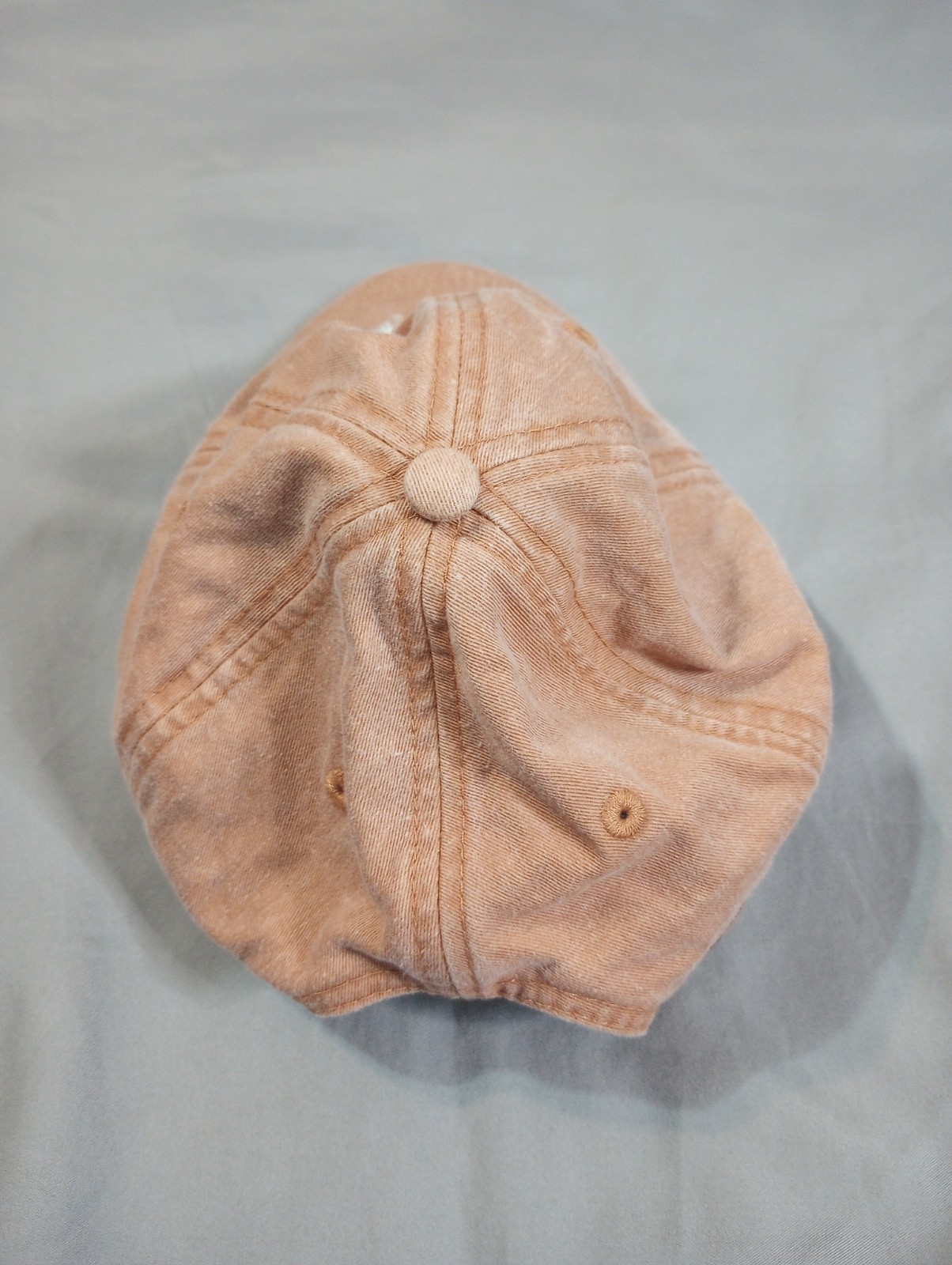 Area Code 954 Baseball Hat Cap Burned Orange Adju… - image 5