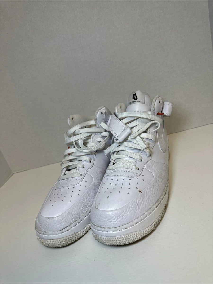 Nike Air Force 1 CMFT Mid White | eBay