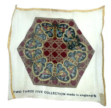 Two Three Five Needlepoint Collection Hand Painted Canvas Hexagon UK Finish Me