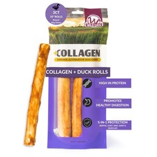 Wild Eats Collagen Chews - Stick Dog Treat for Medium 11 Ounce Pack of 3