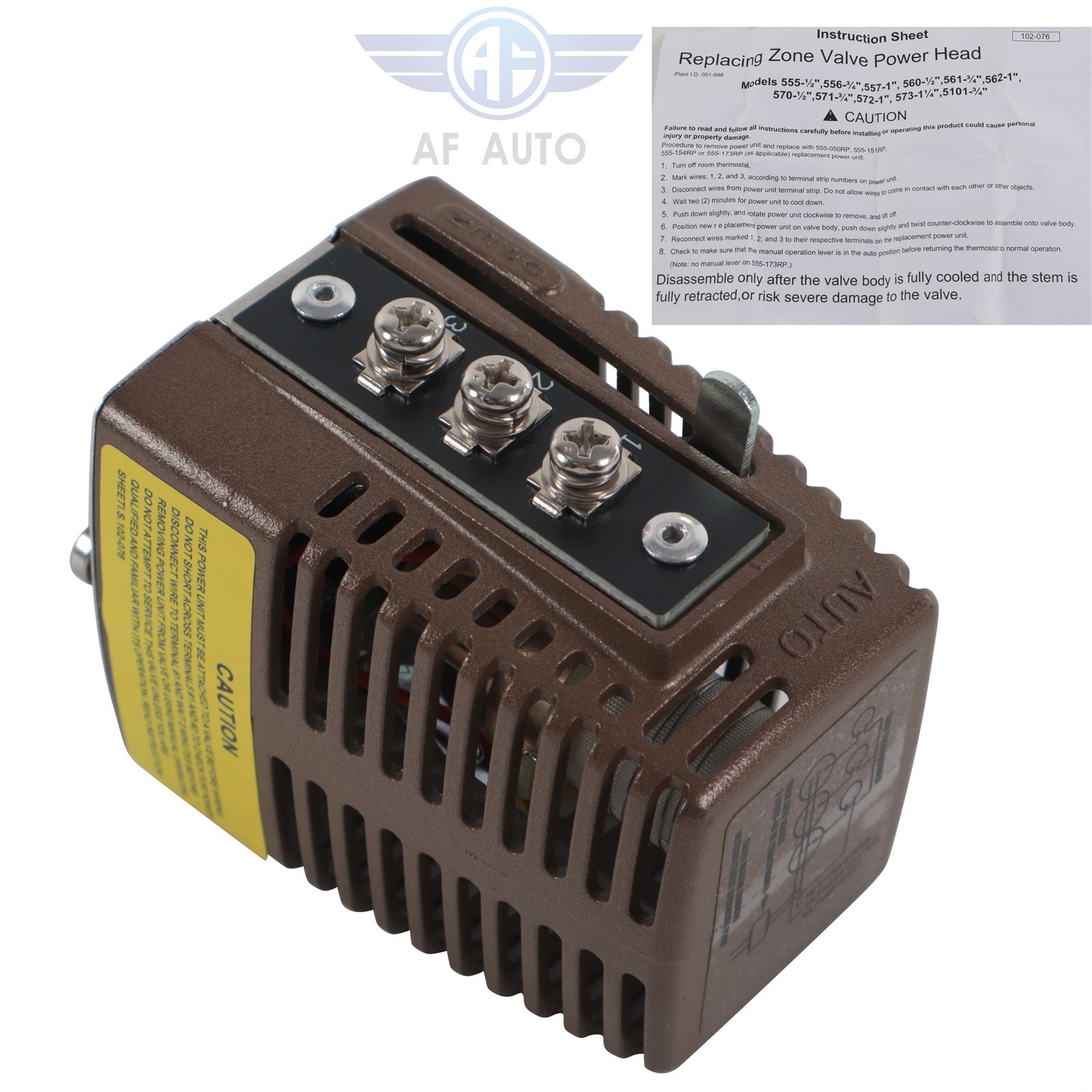 555-050RP Zone Valve Power Head for 570, 571, 572 & 573 Zone Valves