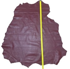 Lederhaut Mehrfarbig Echtleder Lammleder Echt Leder 77x70 Cm