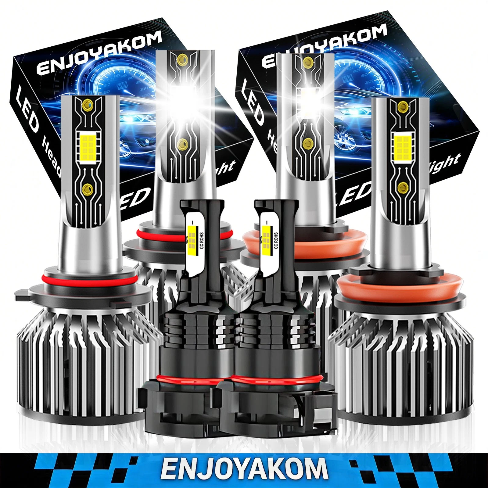 For Chevrolet Silverado 1500 2007-2015 LED Headlight Bulbs Super Bright 80000LM
Opens in a new windo