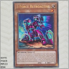 S-Force Retroactive - MP23-EN013 - Rare 1st Edition Yugioh