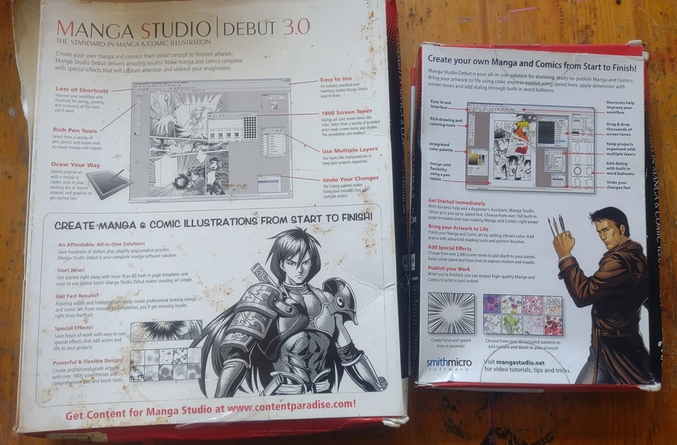 e frontier Manga Studio 3.0 Debut and Debut 4 for PC, Mac - Image 2 of 3