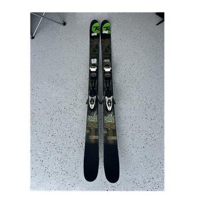 Rossignol S3 Freeride Alpine Skis 178cm Green/Black w/ Bindings Included