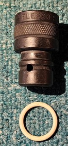 Vtg. Flexco 5552, Made In USA! Quick Change Chuck! Preowned! Lightly Marked "WP"