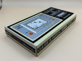 Nintendo Game & Watch Green VERMIN MT-03 Silver Series 1980 With Box