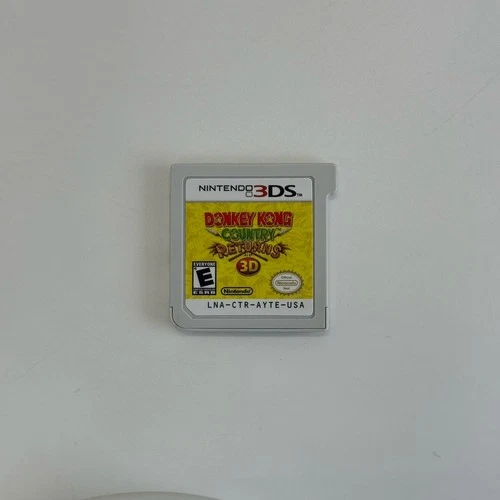 Donkey Kong Country Returns 3D (Nintendo 3DS, 2016) Cartridge Only