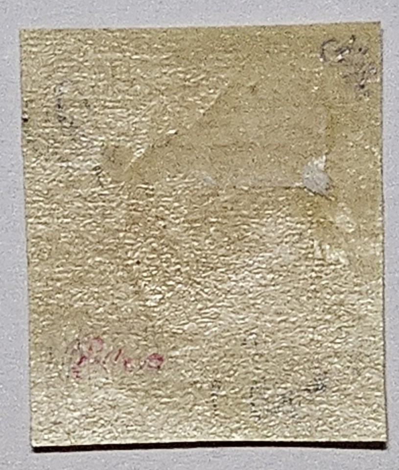 ITALY LOMBARDY 1850 15c. Signed But Paper/Print look Wrong. Forgery ...