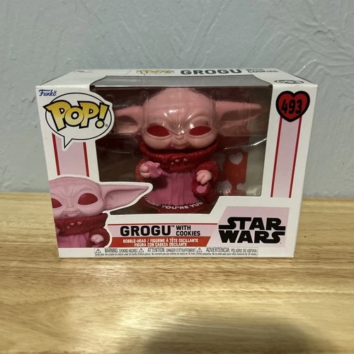 Funko Pop! Star Wars Grogu with Cookies #493 Vinyl Figure (B)