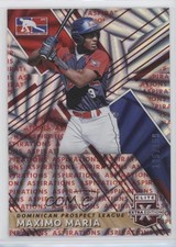 2019 Panini Elite Extra Edition Aspirations Red 125/150 Maximo Maria #205 s3g