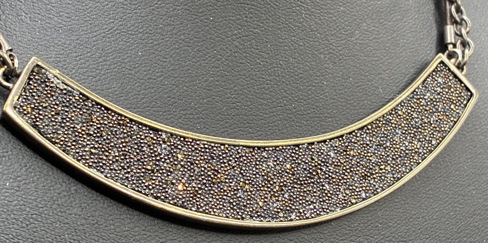 Touchstone Pave Crystal Collar Statement Necklace… - image 2