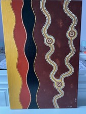 AUTHENTIC ABORIGINAL ART BY AARON HAYDEN - MARRIAGE STORY