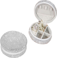 Bling Jewelry Organizer, Travel Jewelry Case Organizer Portable Small Jewelry St