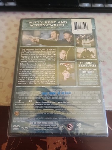 Sherlock Holmes DVD New Sealed - Picture 2 of 2