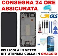 LCD Display Samsung Galaxy A34 5G SM-A346B Rahmen Touchscreen Bildschirm Schwarz