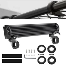 2x 0.75 - 1.25" LED Light Bull Bar Roll Tube Mounting Bracket Clamps For ATV UTV