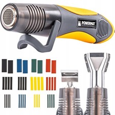 Pistola Termica 450W Mini Aria Calda con Ugelli e Tubi Termorestringenti