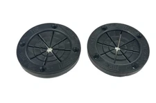 Marine East Rod Holder 2.75" OD Grommet Black Pole Holder 6680 ( 2 PACK )