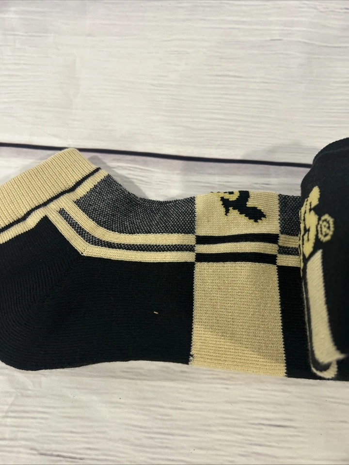3 Pack For Bare Feet NCAA Colorado Buffaloes Men's Size 10-13 Large Ankle Socks - Image 4 of 4