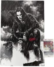 James O'Barr signed 12x18 Poster Creator The Crow