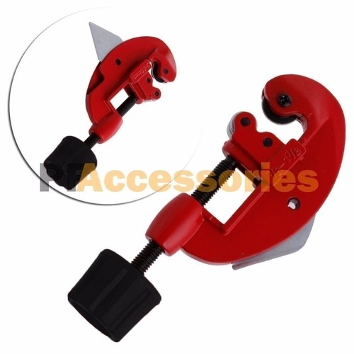 1/8" to 1-1/8" Tube Pipe Cutter PVC Plastic Brass Copper Aluminum Cutting Tool