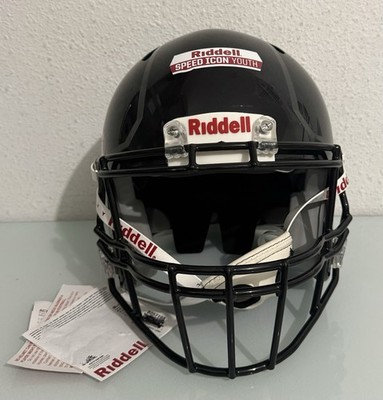 2018 football helmets nfl Saquon Barkley Autographed New York Giants Eclipse Black Full Size  Authentic Speed Helmet "2018 NFL ROY" Beckett BAS Witness #WQ04042