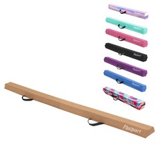 8ft Balance Beam: Folding Floor Gymnastics Equipment for Adults,Non Slip Base...