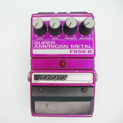 DOD FX56-B Super American Metal Distortion Pedal Vintage HTF from Japan BIN