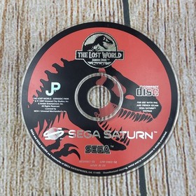 The Lost World Jurassic Park Sega Saturn (PAL)