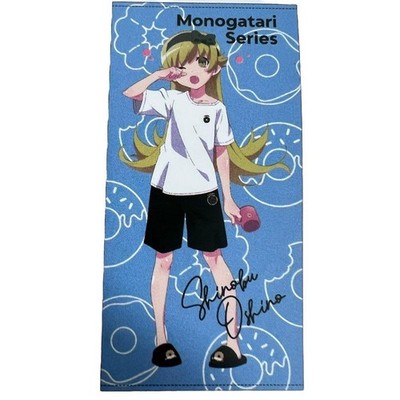 Shinobu Oshino Figurine / Bakemonogatari Face Towel & Wear Set   40x80 cm