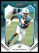 2021 Panini Playoff Myles Gaskin Miami Dolphins #9