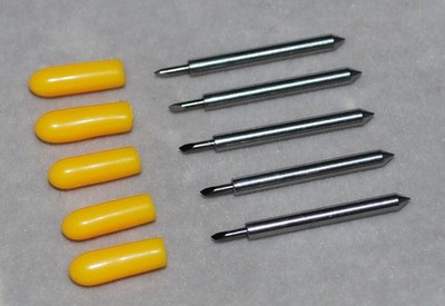 5pcs Cemented Carbide 30° Degree Blade for Roland Plotter Cutter USA Ship