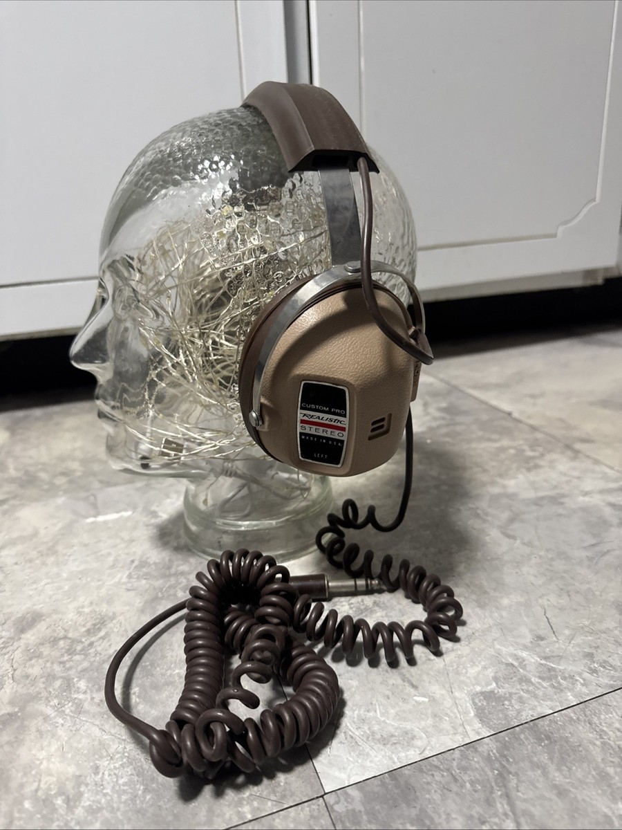 Casque Stéréo Vintage KOSS Realistic Custom Pro – États-Unis – Testé