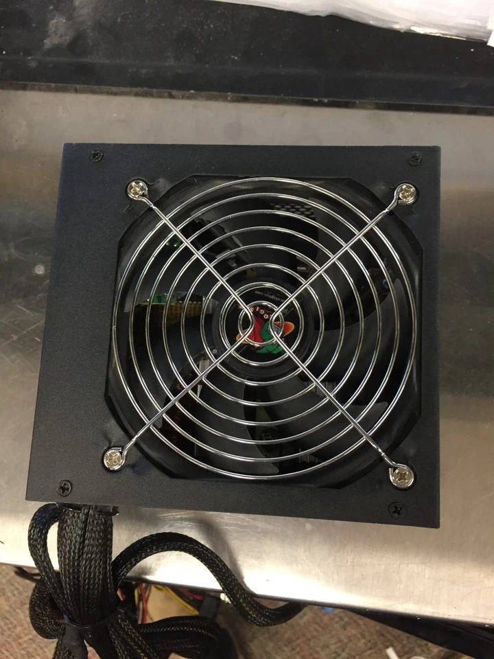 LOGISYS 550W ATX 20/4-PIN BLACK DUAL FAN SWITCHING POWER SUPPLY PS550E12BK - Image 3 of 4