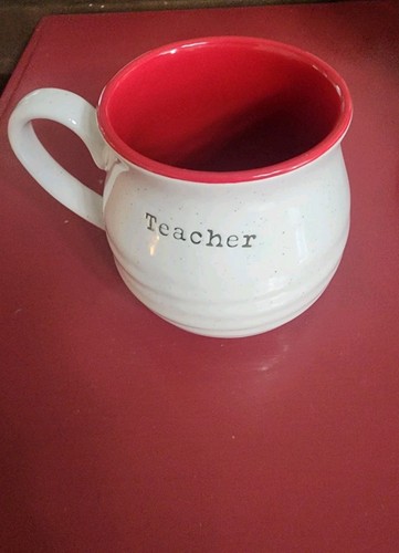 Teacher Coffee Mug Sheffield Home 16 oz. Speckled Stoneware Coffee Mug Cup Gift - Picture 2 of 4