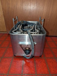 Star Max 110HL Commercial Restaurant Diner Countertop  Deep Fryer 220 volts