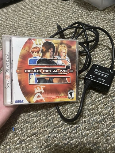 Dead Or Alive 2 - CIB Complete.Cracked Case. Disc Tested. Very Light Scratches.