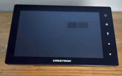 Crestron TSW-752-B-S 7  Touch Screen Control Panel   Black - Untested
