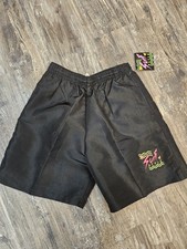 VINTAGE Men's Surf Style Black Shorts Sz Small NEW w/ tags