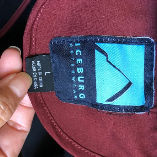 Iceburg Outerwear Quality Water Proof Winter Coat/Jacket Men L Full zip Pockets - Picture 4 of 7
