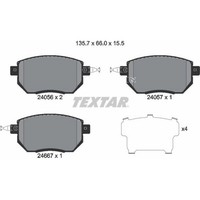 Textar 2405601 Bremsbelagsatz
