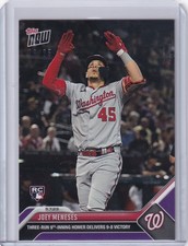 2023 TOPPS NOW PARALLEL #251 JOEY MENESES WASHINGTON NATIONALS 16/25