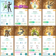 Pokémon Acc Go Lvl 65/ 2016/ 111 Legendary/ 240 Shiny/ 73 Lucky/ 1.2M Stardust/